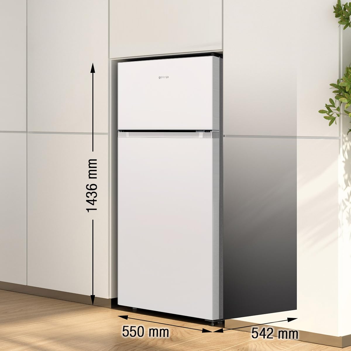 Gorenje RF4142PW4 Kühl-Gefrierkombination Weiß