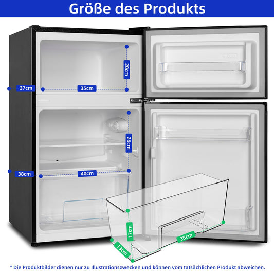 CHIQ Kühlschrank mit Gefrierfach 86 Liter